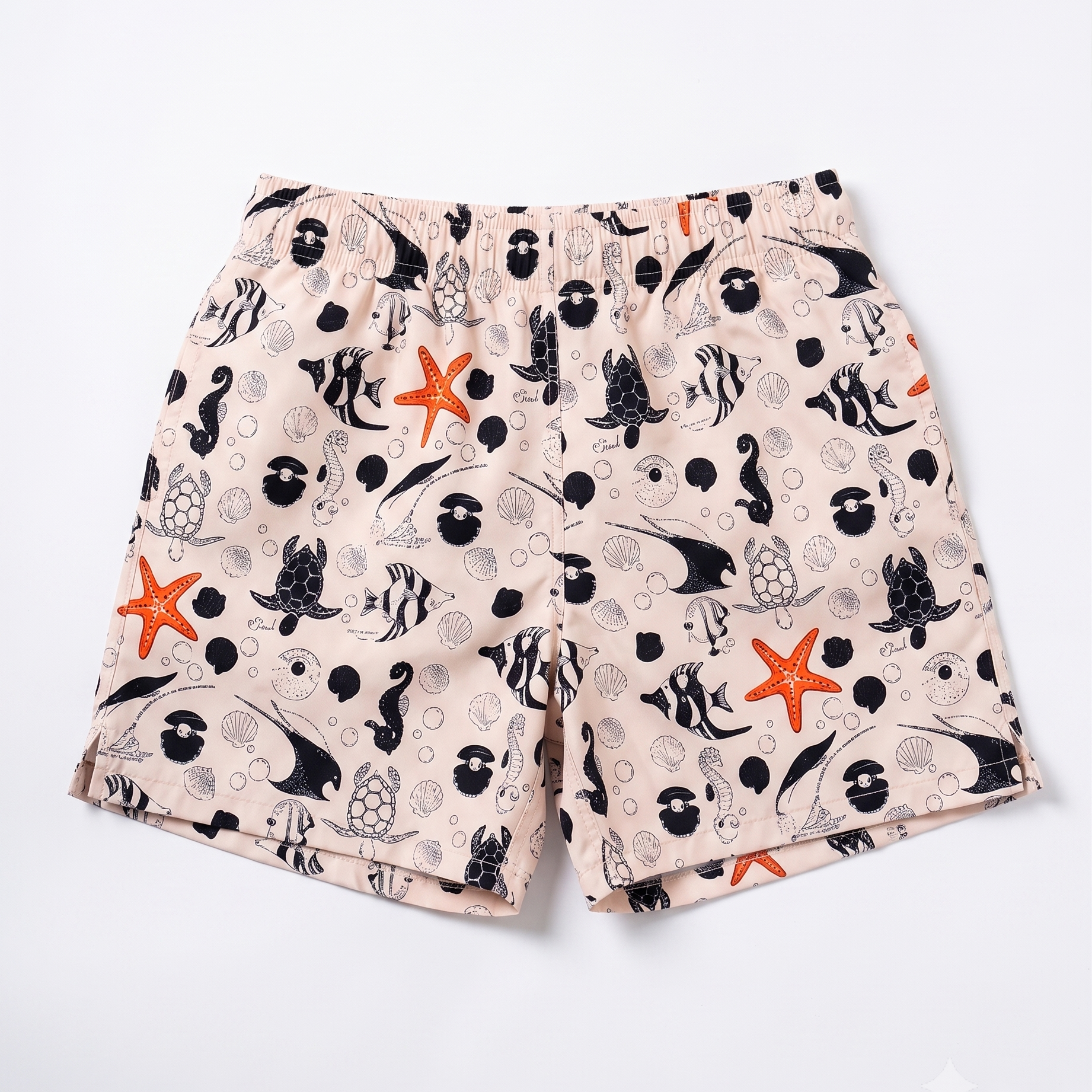 Swim Short Sea animals for Teen